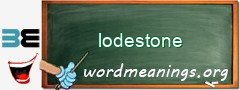 WordMeaning blackboard for lodestone